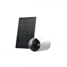 Caméra de sécurité Tapo WIFI intelligente sans fil 2K 3MP sur batterie  + panneau solaire stockage 512Go 2.4GHz IP65 Vision nocturne couleur Énergie solaire sa