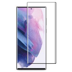 Verre trempé : Protection écran - dureté 9H (9 fois plus résistant) - anti-rayures - anti-bulles d'air - ultra-résistant - compatible pour S22 ULTRA