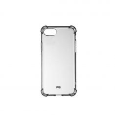 Coque de protection Transparent : 4 coins renforcés - anti-chocs - ultra-résistant - semi-rigide - compatible pour iPhone SE 2022