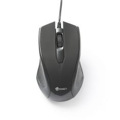 Souris optique Heden ,USB, 1200 DPI, noir