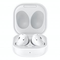 SAMSUNG Ecouteurs BT Galaxy Buds Live Blanc avec reducteur de bruits Design Haricots Autonomie 29H SM-R180NZWAEUB