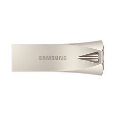 CLE USB SAMSUNG 64G USB 3.1 BAR PLUS - CHAMPAGNE SILVER VITESSE LECTURE JUSQU'A 300Mo/S MUF-64BE3/APC