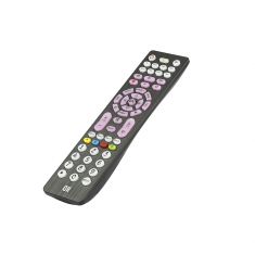 TELECOMMANDE UNIVERSELLE 4 EN 1 TOUCHES RETROECLAIREES TV + TNT + DVD + AUX Compatible avec + de 1600 marques