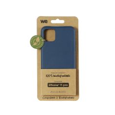 WE Coque de protection BIODEGRADABLE APPLE IPHONE 11 PRO Bleu: 100% biodégradable et compostable  semi-rigide 