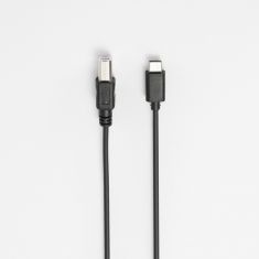 Câble USB-C 2.0/USB B - noir - 2m