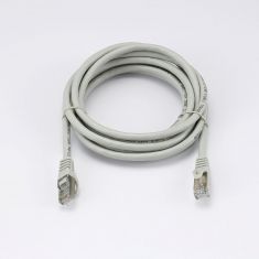 Câble RJ45 Male/Male droit CAT7 S/FTP - Longueur 3M - Gris - en sachet