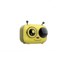 Enceinte Bluetooth WeKids Abeille RMS 5W, BT 5.0, Aux IN, Carte micro SD, batterie rechargeable de 1200mAh