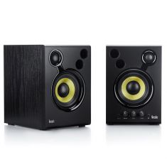 Hercules DJ MONITEUR 42 EU Enceinte DJ performantes 2 X 20 Watts RMS 80 Watts PeakPower Caisson en bois