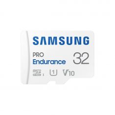 CARTE MEMOIRE SAMSUNG 32 Go MICRO-SD Pro Endurance avec adaptateur SD Classe 10 Lecture 100 Mo/s Ecriture 30 Mo/s MB-MJ32KA/EU