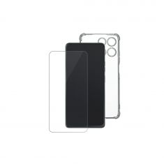 WE PACK verre trempé et coque de protection transparente MOTOROLA MOTO G56 5G