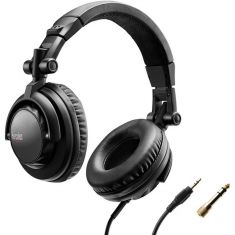 Hercules Casque HDP DJ45 Haute performance 20Hz Confort,Isolation Puissance 95db à 1mW ecouteurs rotatifs 60ohms Cable etirable 2M