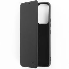 Etui folio CLASSIQUE Noir: Avec fenêtre - anti-chocs - léger - ultra-fin - fonction support - accès caméra - compatible pour Galaxy A53 5G