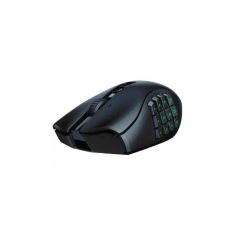 RAZER Naga V2 Pro Noir - Souris Gaming sans Fil, avec Molette HyperScroll Pro, 3 Panneaux Latéraux Interchangeables, Capteur Optique Focus Pro 30K, Interrupteur
