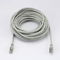 Câble RJ45 Male/Male droit CAT7 S/FTP - Longueur 10M - Gris - en sachet