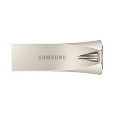 CLE USB SAMSUNG 128G USB 3.1 BAR PLUS - CHAMPAGNE SILVER VITESSE LECTURE JUSQU'A 300Mo/S MUF-128BE3/APC