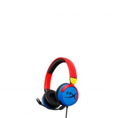 HyperX Cloud Mini - Casque filaire pour gaming (Bleu et Rouge) - PC, Chromebook, Xbox Nintendo Switch, Steam Deck, appareils mobiles