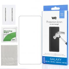 WE Verre trempé SAMSUNG GALAXY A52 4G / A52 5G / A52S 5G / A53 5G: Protection écran - anti-rayures - anti-bulles d'air - ultra-résistant - dureté 9H Glass