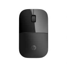 Souris sans fil HP Z3700 Noire fonctionne sur une large gamme de surfaces, durée de vie jusqu'à 16 mois avec une seule pile AA V0L79AA 