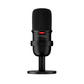 Microphone HyperX SoloCast Noir,Cardioïde, Enregistrement audio Plug N Play avec connexion USB-C, PC, PS5, PS4, Mac