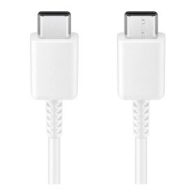 Câble USB Type-C - USB Type-C 1m 25W Couleur : Blanc SAMSUNG EP-DA705BWEGWW