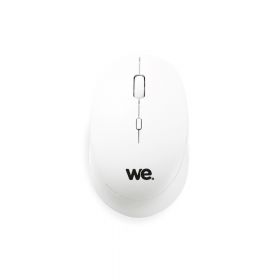 Souris sans fil optique WE - Nano Dongle USB - connexion 2.4 GHz - 800/1200/1600 DPI, couleur blanche